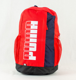 Czerwono- granatowy plecak, szkolony, sportowy, miejski z białym logo PUMA - MODA SANOK