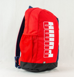 Czerwono- granatowy plecak, szkolony, sportowy, miejski z białym logo PUMA - MODA SANOK