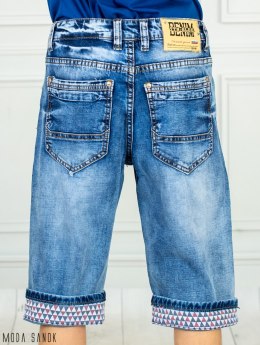 Spodenki jasne Jeans męskie TTN Blue Moda Sanok