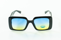Okulary przeciwsłoneczne damskie modne duże lekkie kwadratowe MODA SANOK