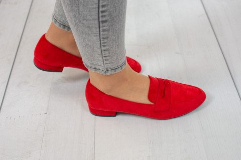 Czerwone mokasyny Sergio Leone - Moda Sanok