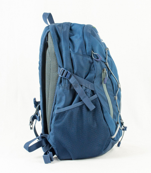 Granatowy plecak sportowy Karrimor z napisem metro na przodzie - MODA SANOK