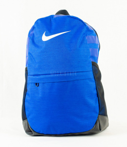 Plecak szkolny, sportowy, miejski w kolorze niebieskim z małym białym znaczkiem NIKE - MODA SANOK