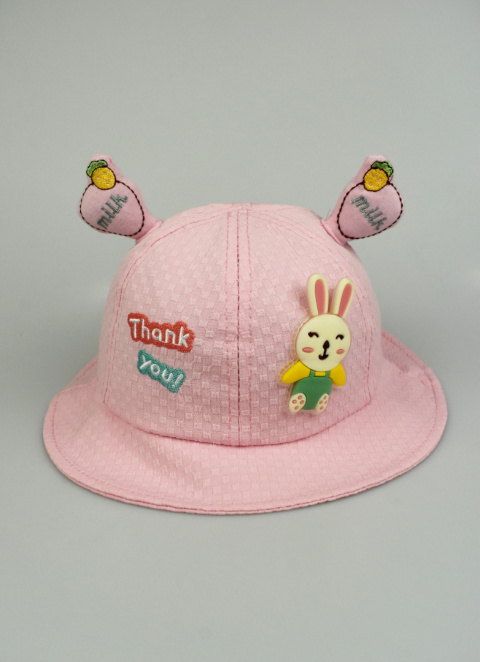 Kapelusz dziecięcy z króliczkiem i uszakami VERSOLI - MODA SANOK