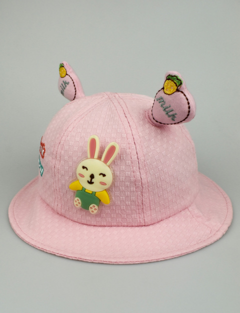 Kapelusz dziecięcy z króliczkiem i uszakami VERSOLI - MODA SANOK