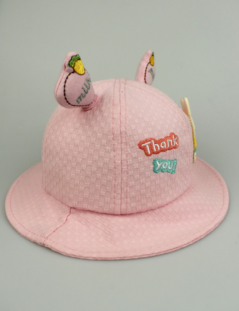 Kapelusz dziecięcy z króliczkiem i uszakami VERSOLI - MODA SANOK