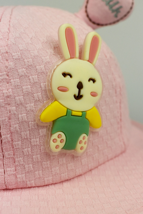 Kapelusz dziecięcy z króliczkiem i uszakami VERSOLI - MODA SANOK