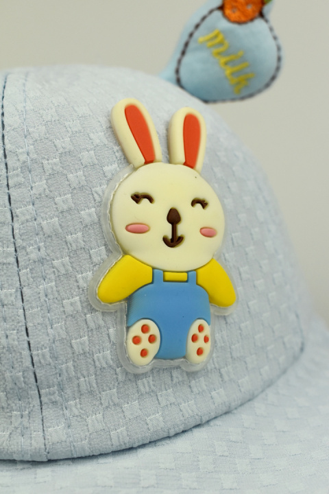 Kapelusz dziecięcy z króliczkiem i uszakami VERSOLI - MODA SANOK