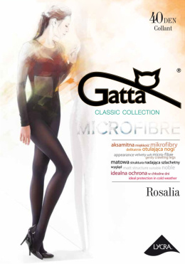 Damskie grube rajstopy Gatta - Rosalia 40 DEN - MODA SANOK