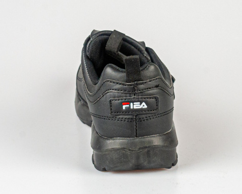 Buty sportowe czarne lekkie na rzep - MODA SANOK