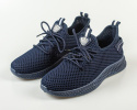 Granatowe buty sportowe ,siatka, skarpeta wsuwane lekkie SEASTAR - MODA SANOK