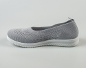 Szare wsuwane tenisówki , balerinki damskie, lekkie ażurowe SEASTAR - MODA SANOK