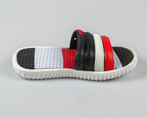 Dziecięce kolorowe klapki na basen - MODA SANOK