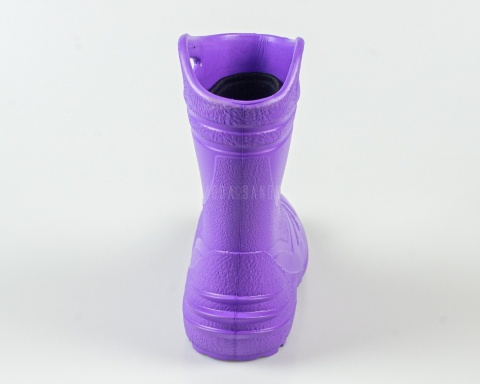 Kalosze dziecięce EVA fioletowe z ociepleniem KOLMAX - MODA SANOK