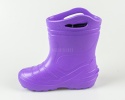 Kalosze dziecięce EVA fioletowe z ociepleniem KOLMAX - MODA SANOK