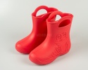 Kalosze dziecięce piankowe lekkie czerwone frog ZETPOL - MODA SANOK