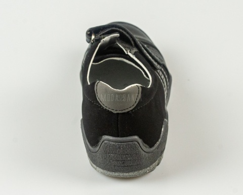 Półbuty chłopięce czarne na rzepy KORNECKI - MODA SANOK