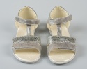 Sandały dziewczęce srebrne KORNECKI - MODA SANOK