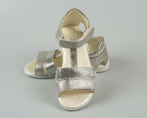 Sandały dziewczęce srebrne KORNECKI - MODA SANOK