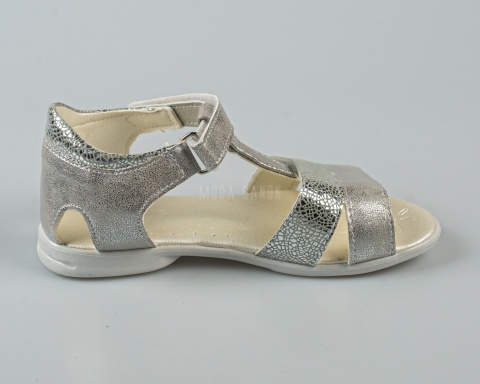 Sandały dziewczęce srebrne KORNECKI - MODA SANOK