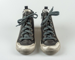 Trzewiki chłopięce nieocieplane grafitowe wiązane KORNECKI - MODA SANOK