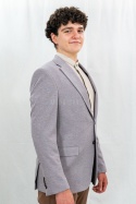 Szara marynarka męska KUDI - MODA SANOK