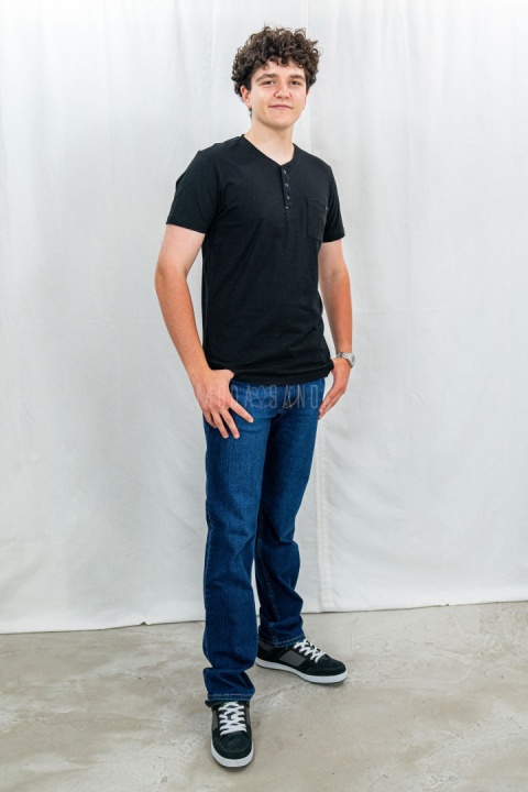 Czarna męska koszulka bawełniana T-HUBRIS VOLCANO - MODA SANOK