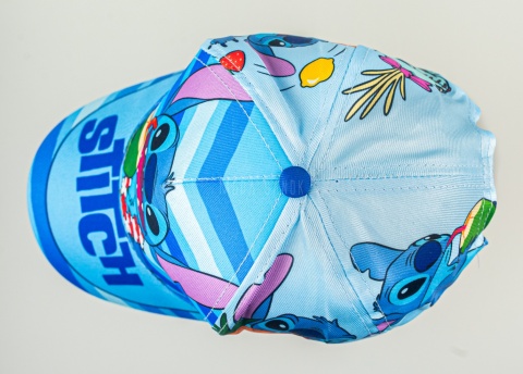 Niebieska czapka z daszkiem STITCH DISNEY - MODA SANOK