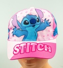 Różowa czapka z daszkiem STITCH DISNEY - MODA SANOK