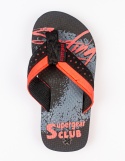 Czarno-czerwone japonki dziecięce SUPERGEAR CLUB - MODA SANOK