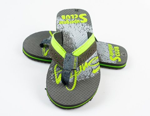 Szaro-zielone japonki dziecięce SUPERGEAR CLUB - MODA SANOK