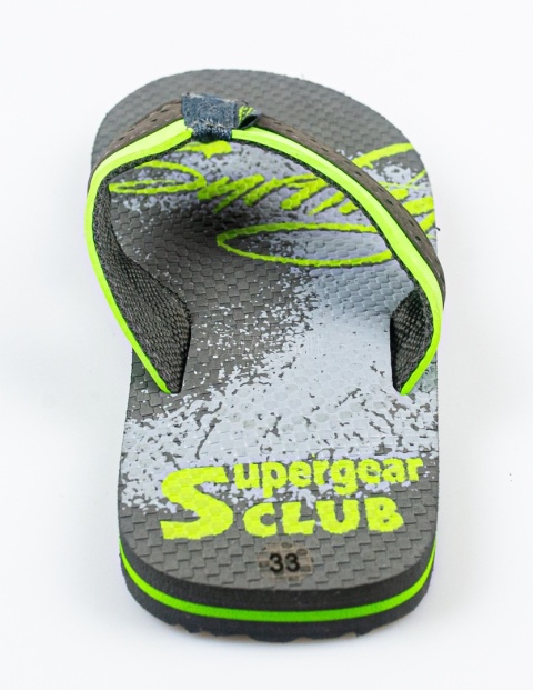 Szaro-zielone japonki dziecięce SUPERGEAR CLUB - MODA SANOK