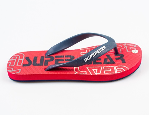 Czerwone japonki dziecięce SUPER GEAR - MODA SANOK