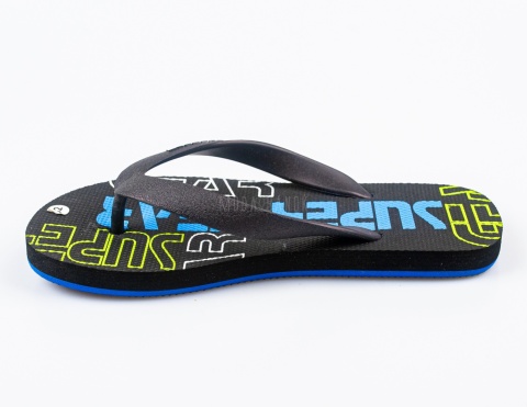 Czarne japonki dziecięce SUPER GEAR - MODA SANOK