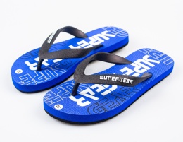 Niebieskie japonki dziecięce SUPER GEAR - MODA SANOK