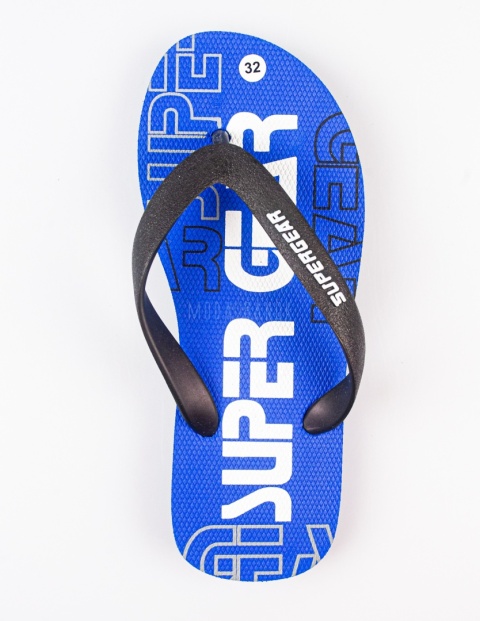 Niebieskie japonki dziecięce SUPER GEAR - MODA SANOK