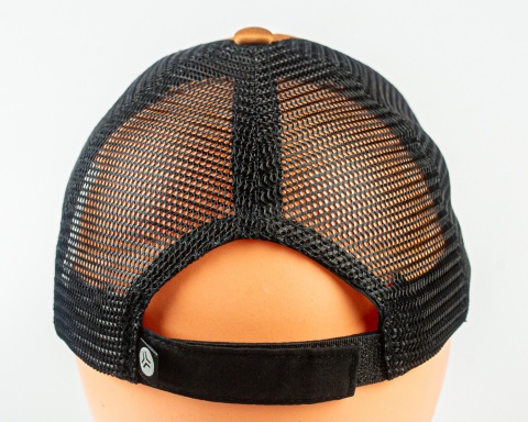 Brązowo-czarna czapka z daszkiem YOCLUB - MODA SANOK