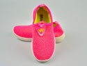 Różowe dziewczęce buty sportowe siateczkowe APAWA - MODA SANOK