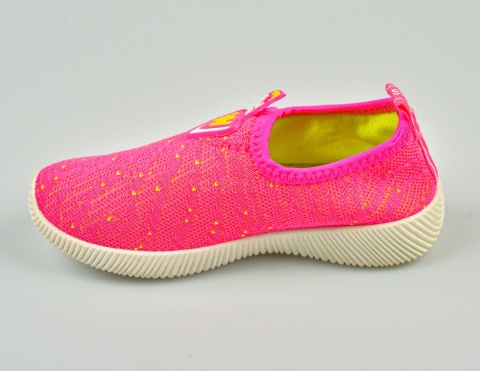 Różowe dziewczęce buty sportowe siateczkowe APAWA - MODA SANOK
