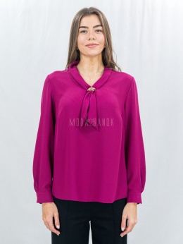 Koszula damska w kolorze fuksji -MODA SANOK