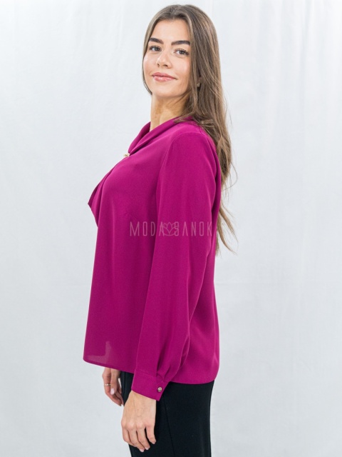Koszula damska w kolorze fuksji -MODA SANOK
