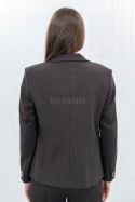 Eleganckia damska marynarka od MTM w kolorze czekoladowym - Moda Sanok