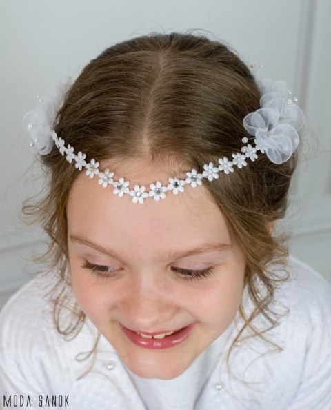 Wianek komunijny w ząbek - MODA SANOK