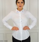 Elegancka damska biała koszula Strefa Mody Moda Sanok