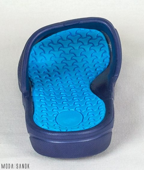 Niebiesko granatowe klapki męskie LANO Moda Sanok