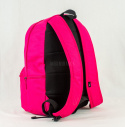 Mocno różowy plecak szkolny, sportowy firmy NIKE z delikatnym logowaniem MODA SANOK